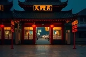 候鸟旅社封面：海边小旅馆的木质招牌与窗灯