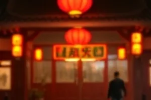雨季列车封面：雨幕中驶入站台的绿皮车厢